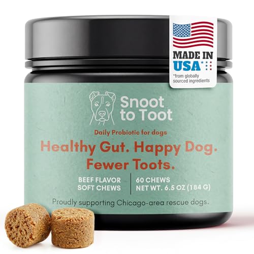 Snoot to Toot Probiotics for Dogs